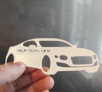 STL file 10 key ring / keychain car brand set 🔑・Template to download and  3D print・Cults