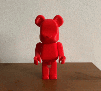 OBJ file Kaws Half edit for printing Bearbrick mashup supreme・3D