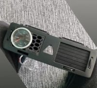 STL file Air vent gauge POD 52mm SEAT LEON II /MK2/ 1P 💺・3D print model to  download・Cults