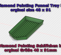 large diamond painting tray 3d model. Free download.