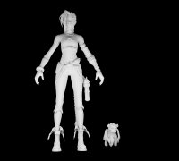 Arcane Jinx  3d stl model for CNC