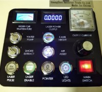 Custom K40 Laser Control Panel