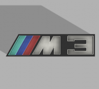 BMW logo by Boogie, Download free STL model