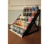 Model Paint Rack Magnetic and stacking
