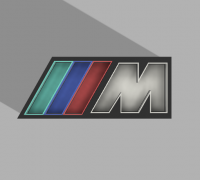 Emblema 3D Insignia M Bmw - Promart