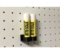 Large Glue Stick Holder Skådis Pegboard by juiceboxjuice, Download free  STL model