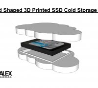 Free 3D file RamjetX - Samsung SSD T7 Dock Mount - Hot Swap Dock