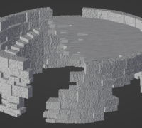 Tower of Fang - from Sorcerous Stabber Orphen - MiniWorld 3D