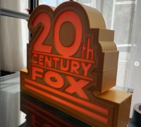20th Century Fox Logo - 3D Print Model by CosplayItemsRock