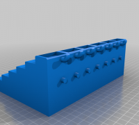 STL file Organizer for mini drill type Dremel case / Organizador para mini  taladro tipo Dremel 🧞‍♂️・3D printer model to download・Cults