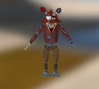 03Aaron_ on X: Withered Foxy model made by me #FNAF #mineimator