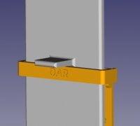 Free STL file Pegboard Gluestick Holder 🏠・3D printing model to  download・Cults
