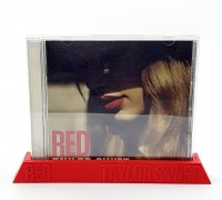 STL file Taylor Swift CD stand wall 💽・3D printing model to download・Cults