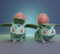 3D file Pokemon Quest - 002 Ivysaur 🐉・3D printing model to download・Cults