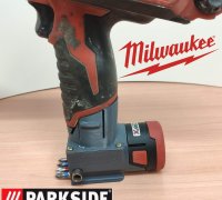 Parkside 20V Battery Button Cover by ryanba, Download free STL model