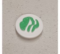 Katastrophenschutz Rundlogo Magnet Pin 3D 