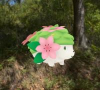 STL file Pokémon - (492) Shaymin Land 🦸・3D printer design to