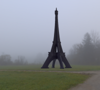 Fichier STL gratuit Tour Eiffel Résine précise 🏛️・Design pour