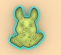 STL file Easter cookie cutters 🍪・3D printer design to download・Cults