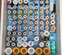 Embroidery Thread Spool Holder by MissFit, Download free STL model