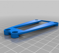 Replacement latch for the Pro-Latch line of Creative Options organizers by  fuchsr, Download free STL model
