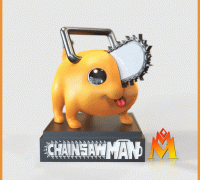 Chainsaw Man: Pochita vira um adorável personagem 3D em arte de fã