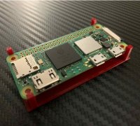 3D Printed Raspberry Pi Zero VESA 100x100 mount enclosure case by  finn-schlimm