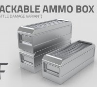 Free STL file Ammo Storage Base for Heavy Duty Mini Case 🔧・3D