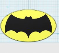 66 Batman Logo by John, Download free STL model
