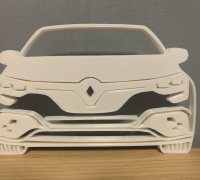 STL file Cupholders Renault Megane 3 - 2 model's ☕・3D printable model to  download・Cults