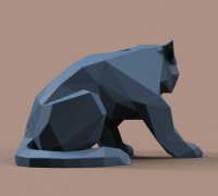 STL file Tiger statue 🐅・Design to download and 3D print・Cults