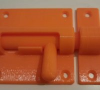bolt lock 3D Models to Print - yeggi