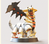 STL file Pokemon Giratina Origin 🐉・3D printing template to