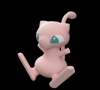 STL file 151- Mew Pokemon Figure・3D printer design to download・Cults
