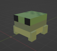 minecraft frog by 3D Models to Print - yeggi