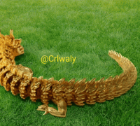articulated chinese dragon 3D Models to Print - yeggi