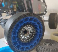 STL file 1.0 TIRE INSERT (DUAL STAGE FOAM) FOR 1/24 SCX24 RC SCALE CRAWLER  🛞・3D printable model to download・Cults