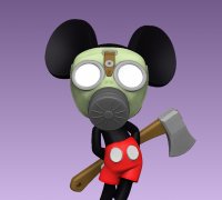 STL-Datei Weihnachten Mickey Mouse Fan Art Ausstechform 🐁・3D