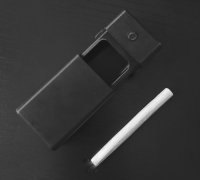 STL file Double cigarette adapter for 8 mm cigarette (hole diameter 8.25  mm) 🚬・3D print design to download・Cults