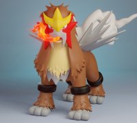 STL file Pokemon Raikou 🐉・3D print model to download・Cults
