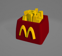 mcdonalds fries 3D Models to Print - yeggi