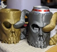 STL file Bong Beer/Can Holder 🍺 ・Design to download and 3D print