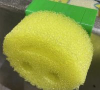 Dirty Scrub Daddy 3D model 3D printable