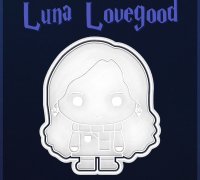 Funko Luna Lovegood - Harry Potter 3D model 3D printable