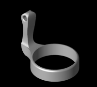 Free STL file 20oz YETI Rambler Tumbler Handle 🍔・3D print design