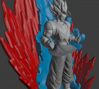 3D file gogeta Blue - dragonball super 👾・Design to download and 3D  print・Cults