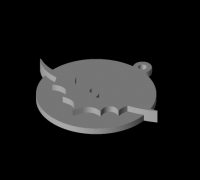 STL file Bat Earring Holder - 2 Sizes of Bat Hangers 🦇・3D printing design  to download・Cults