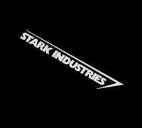 Free STL file Stark Industries Logo Plaque. 🦾・3D print design to
