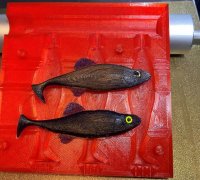 Ice Pick Fishing Lure Mold 3d Printed 7 In One Mold Palestine