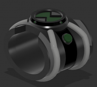 STL file Ben10 Omnitrix, led watch ⌚・3D print design to download・Cults